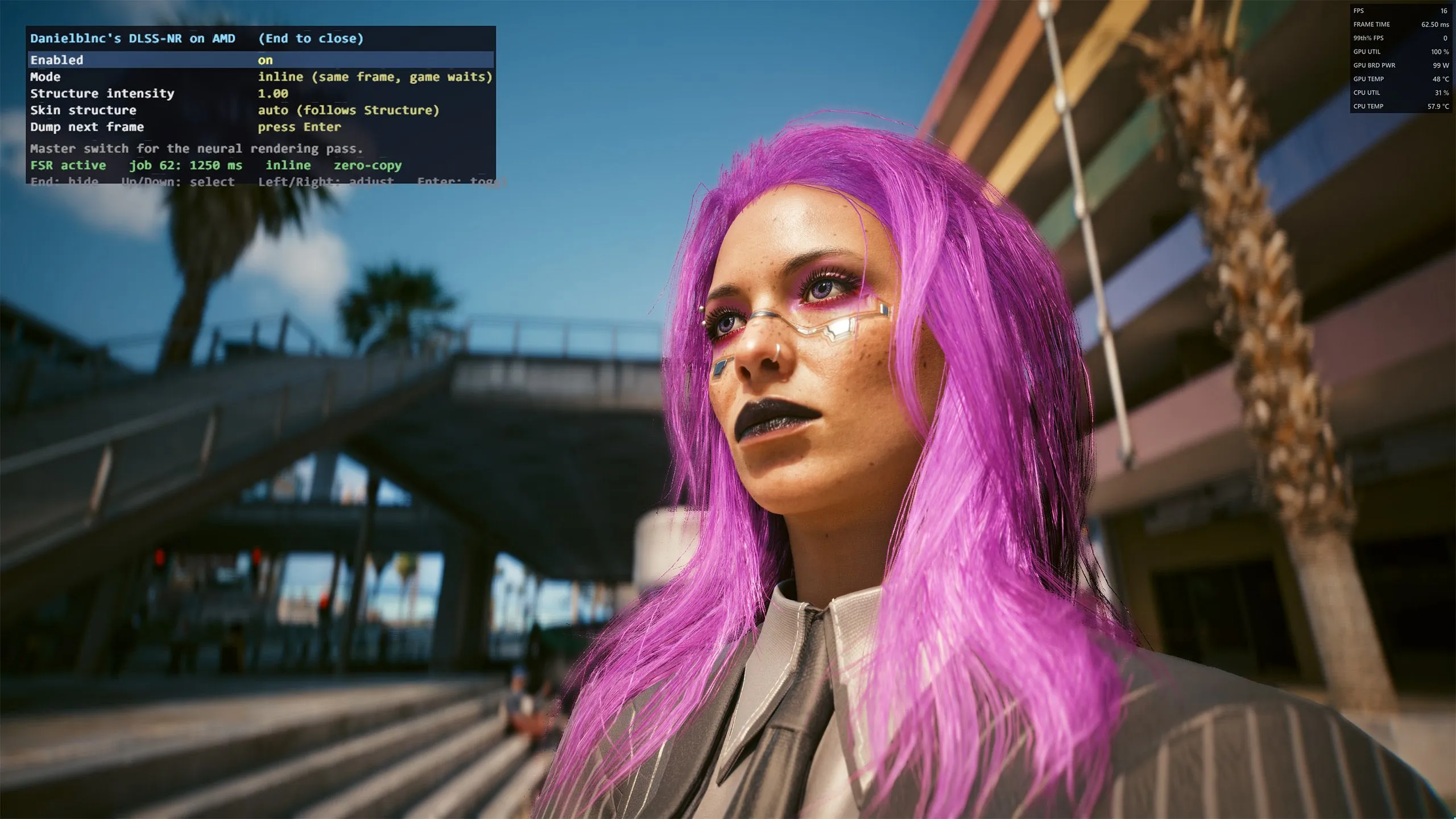 Analisis teknis penggunaan fitur grafis NVIDIA di perangkat keras kompetitor.