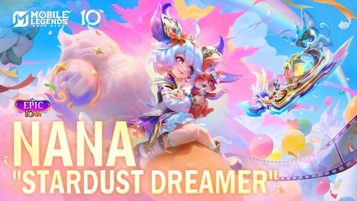 Pemain Mobile Legends dapat klaim hadiah spesial di perayaan dekade game.