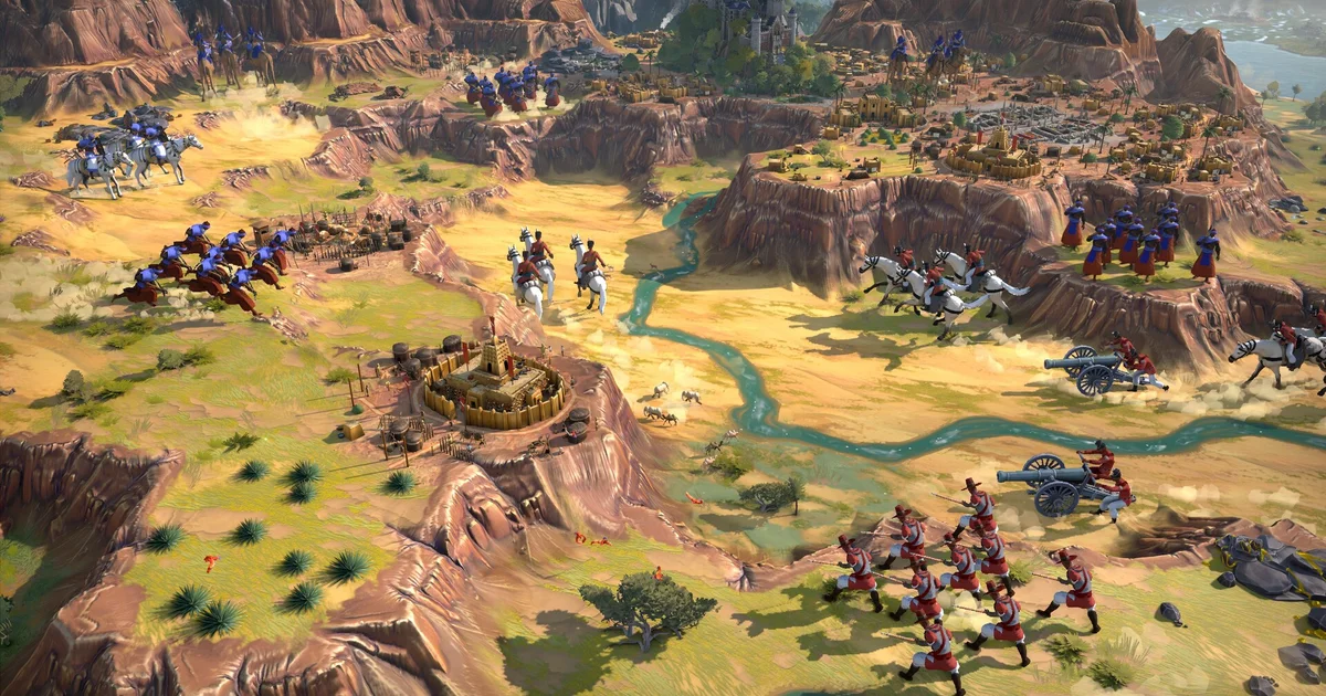 Tampilan antarmuka permainan strategi turn-based dengan pilihan teknologi mendalam.